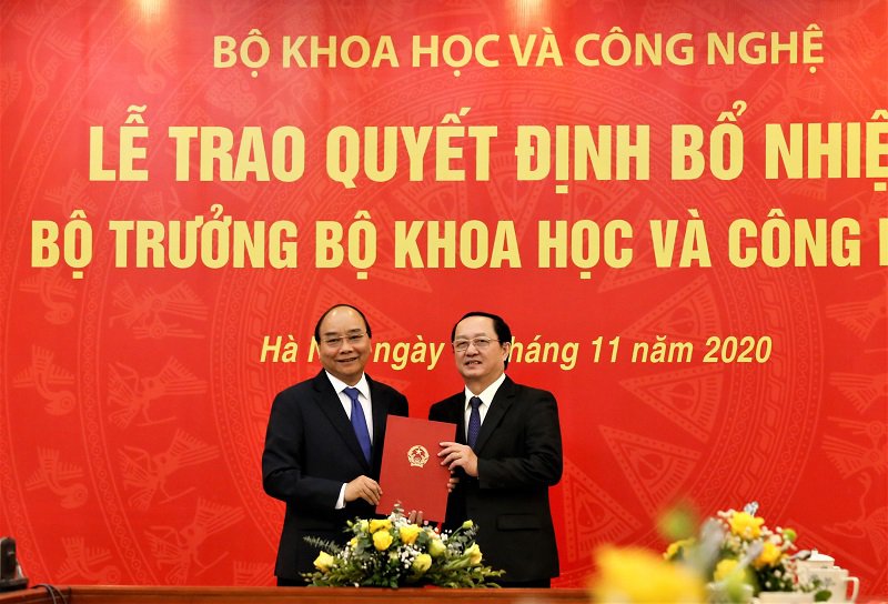 PGS TS Huỳnh Thành Đạt nhậm chức Bộ trưởng Bộ KH CN Sở Khoa học và Công nghệ TPHCM