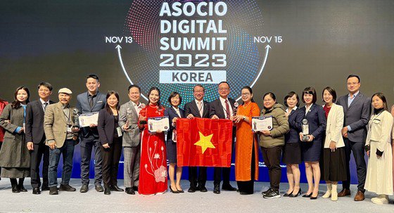 TPHCM được vinh danh tại Hội nghị ASOCIO Digital Summit với Giải thưởng Chính phủ số